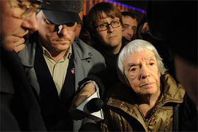 Lyudmila Alexeyeva at the Strategy 31 rally in Moscow on October 31, 2010. Source: ITAR-TASS/RIA Novosti