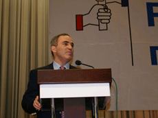 Kasparov speaking - from Kasparov.ru