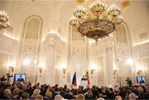 Dmitri Medvedev addressing the Federal Assembly. Source: kremlin.ru