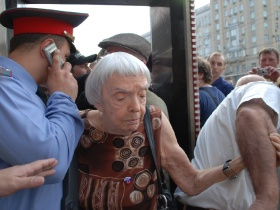 Lyudmila Alexeyeva. Source: Anastasia Petrova/Kasparov.ru