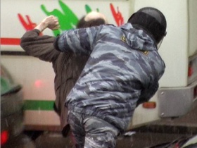 Arrest During the Moscow March of Dissent.  Source: grani.ru