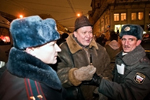 Rally of Dissent in Moscow, December 31, 2009