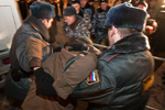 Rally of Dissent in Moscow, December 31, 2009