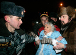 Rally of Dissent in Moscow, December 31, 2009