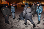 Rally of Dissent in Moscow, December 31, 2009