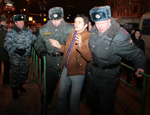 Rally of Dissent in Moscow, December 31, 2009