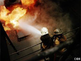 fire offices vladivostok destroyed opposition newspaper 2009