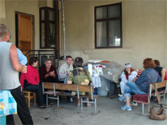 Imeretinskaya Valley residents on hunger strike, May 24, 2010. Source: Vesti-sochi.ru