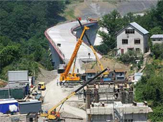 Olympic construction in the Imeretinskaya Valley. Source: Kavkaz-uzel.ru