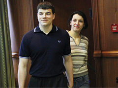 Nikita Tikhonov and Yevgenia Khasis. Source: RIA Novosti