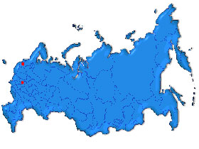 Map of Russia. Source: allrussia.ru