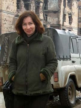 Natalya Estemirova.  Source: Ria Novosti