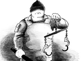 Police Justice Cartoon - source: yaplakal.com