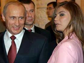 Putin with Kabaeva.  Source: AP (c)