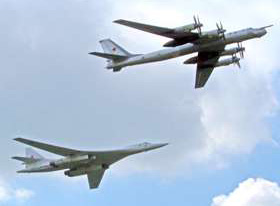 Russian bombers. Source: Izvestia. Photo by: Vladimir Smolyakov