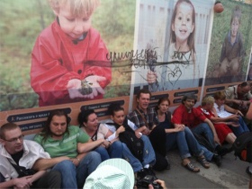 Protesters staging a sit-in on Moscow's Triumfalnaya Square on August 31, 2011. Source: alex.dars.livejournal.com