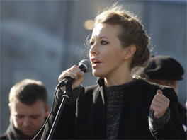 Ksenia Sobchak. Source: Reuters